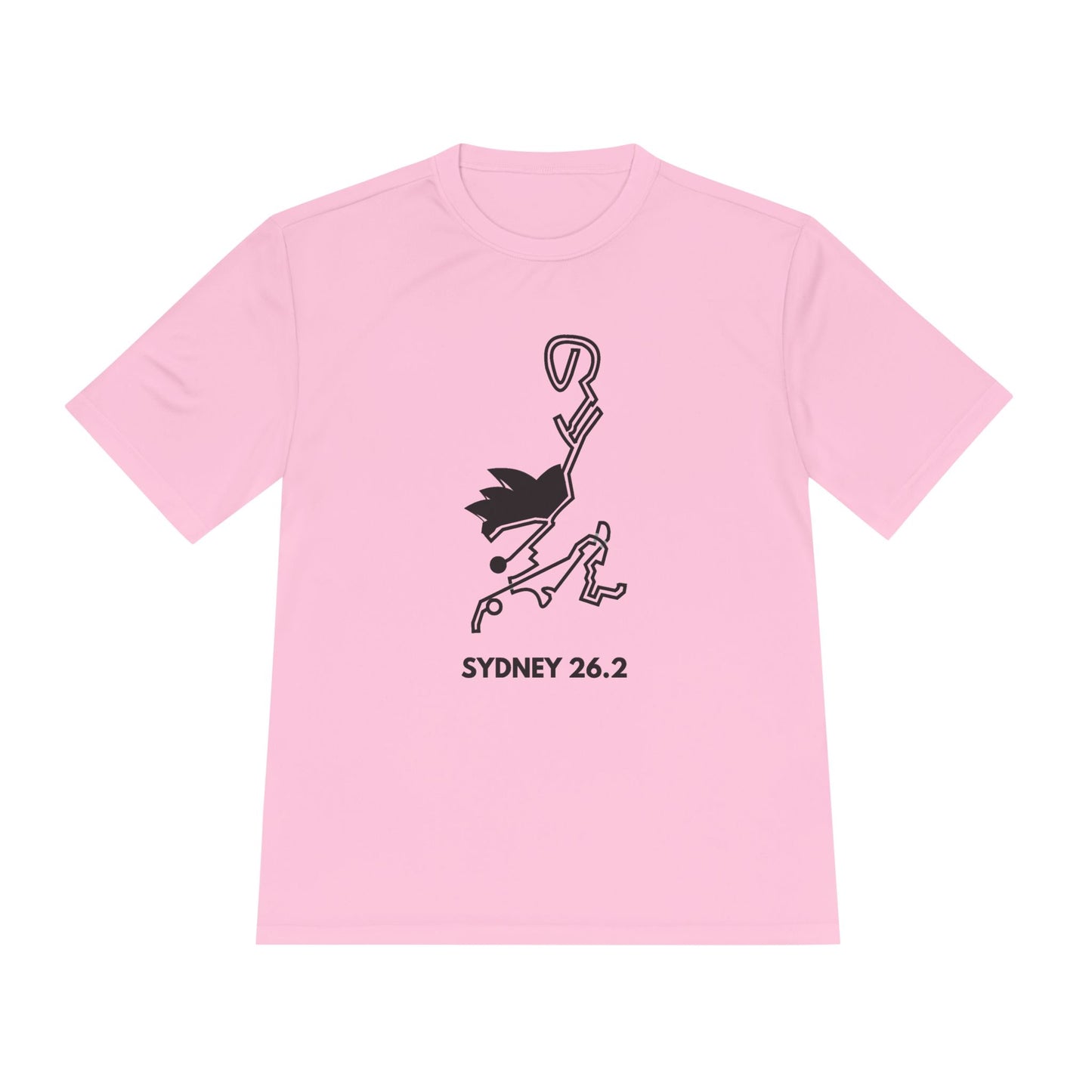 SYDNEY MARATHON ROUTE 26.2 *Premium Athletic T-Shirt