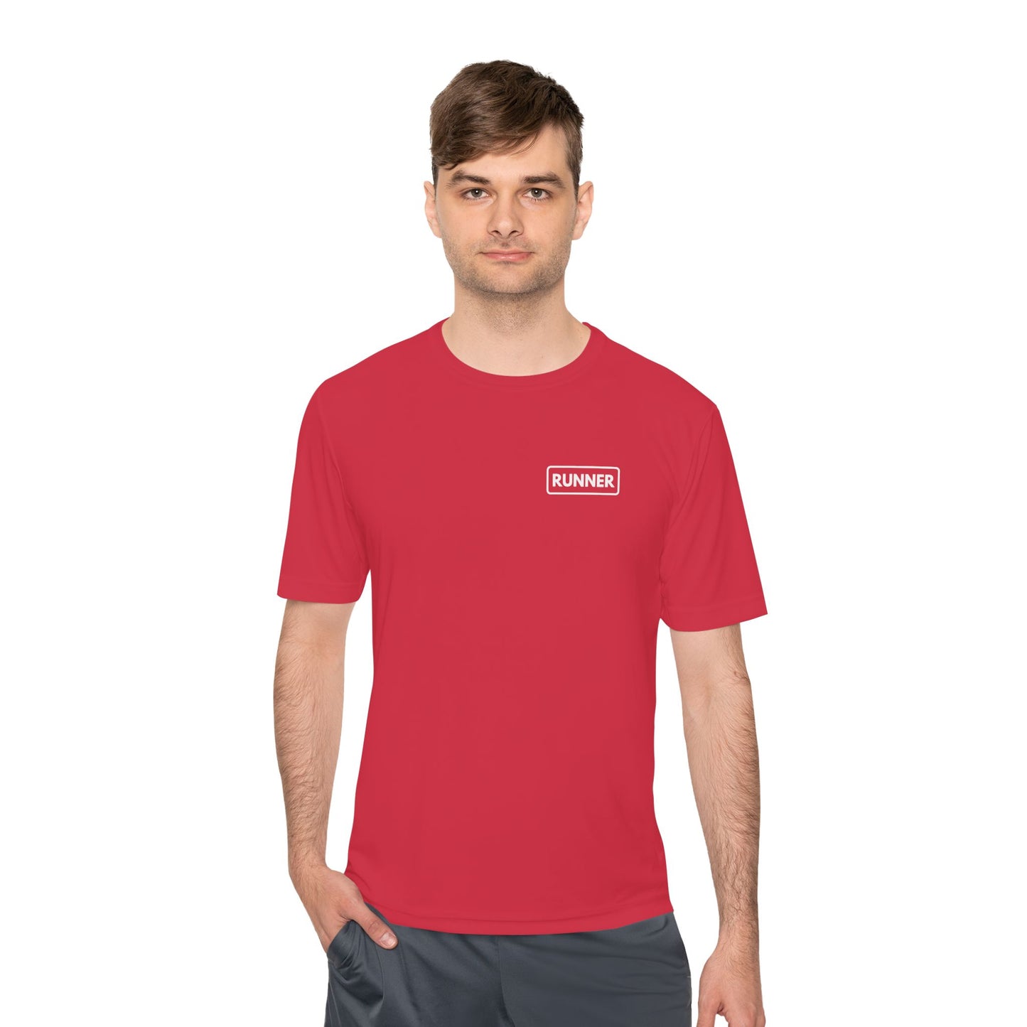 RUNNER MARATHONER Double sided *Premium Athletic T-Shirt
