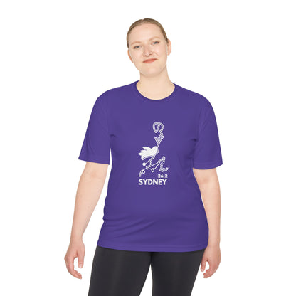 SYDNEY MARATHON ROUTE 26.2 *Premium Athletic T-Shirt W
