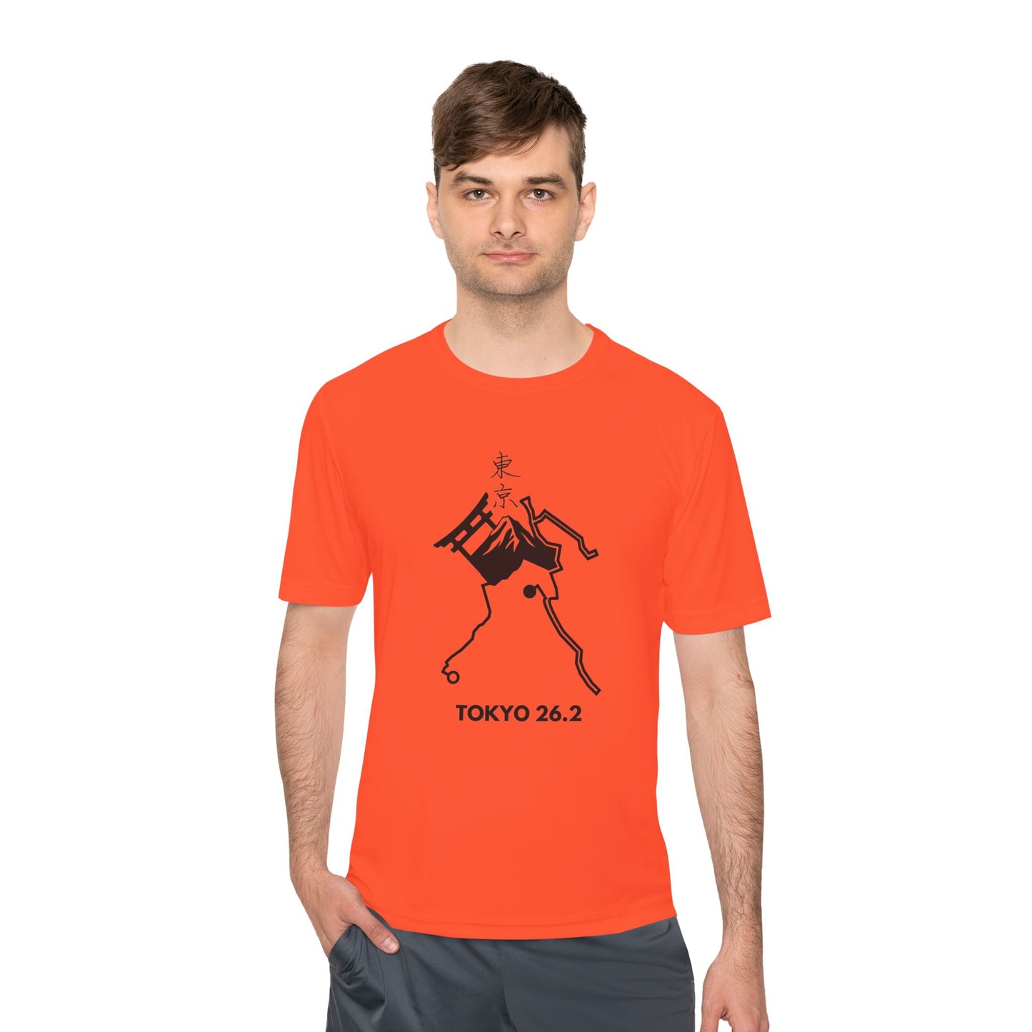 TOKYO MARATHON ROUTE *Premium Athletic T-Shirt