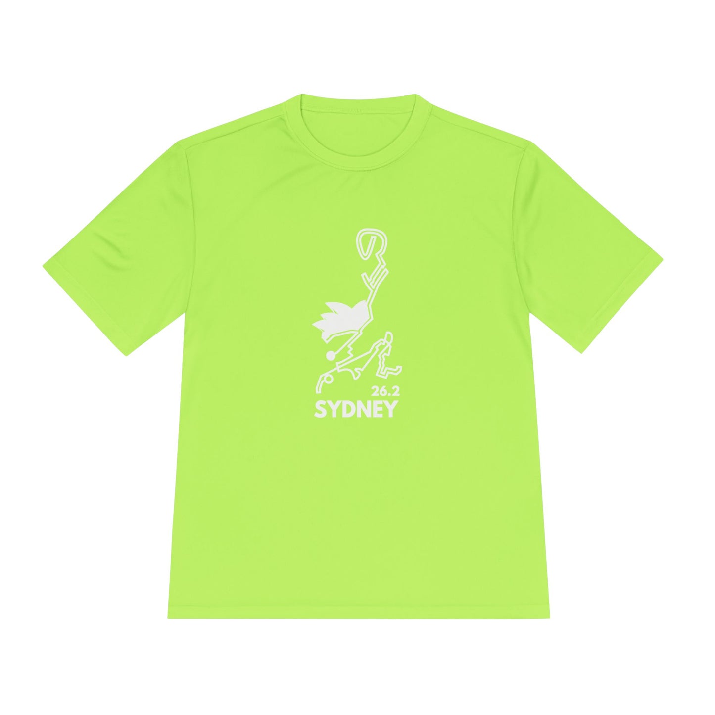SYDNEY MARATHON ROUTE 26.2 *Premium Athletic T-Shirt W