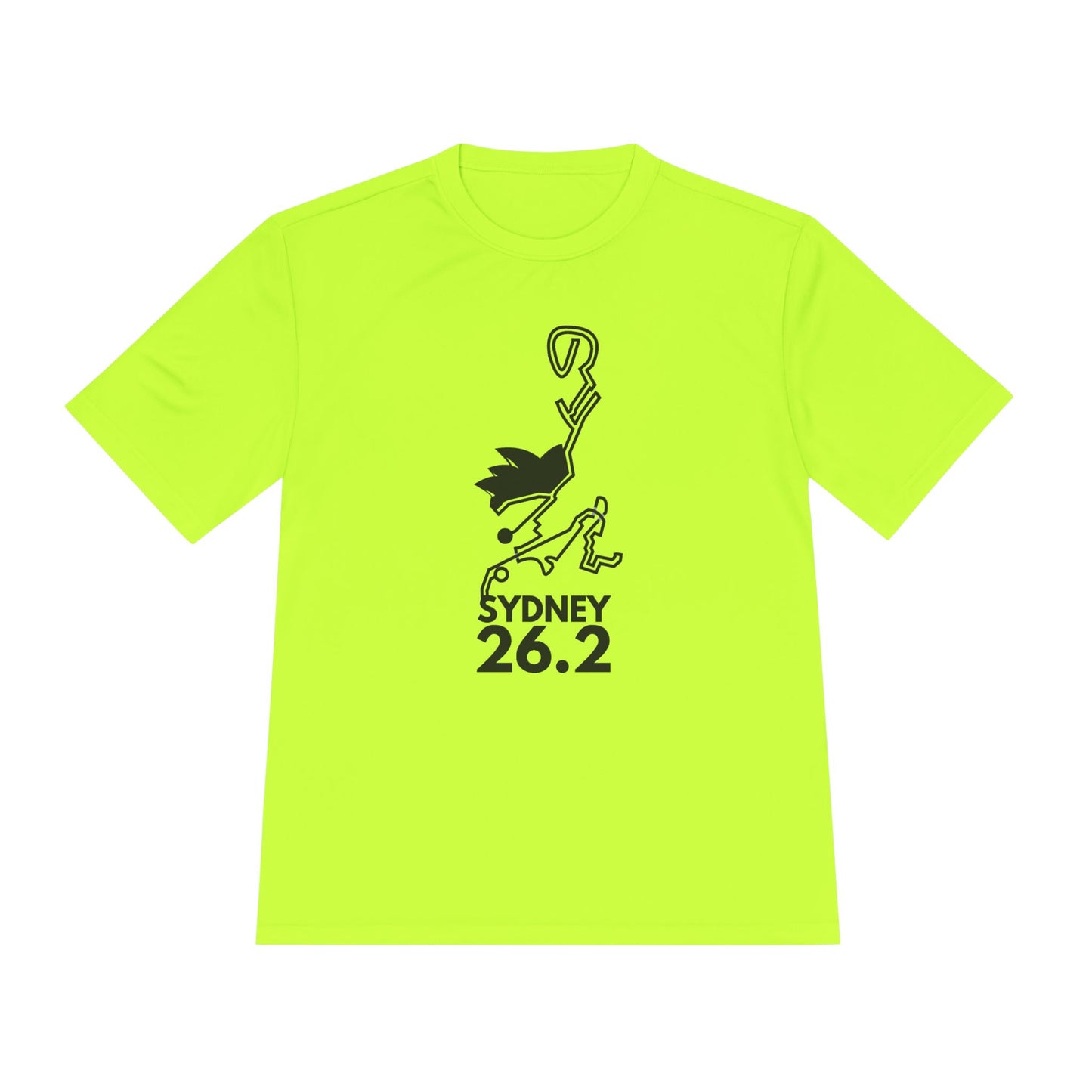 SYDNEY MARATHON ROUTE 26.2 *Premium Athletic T-Shirt
