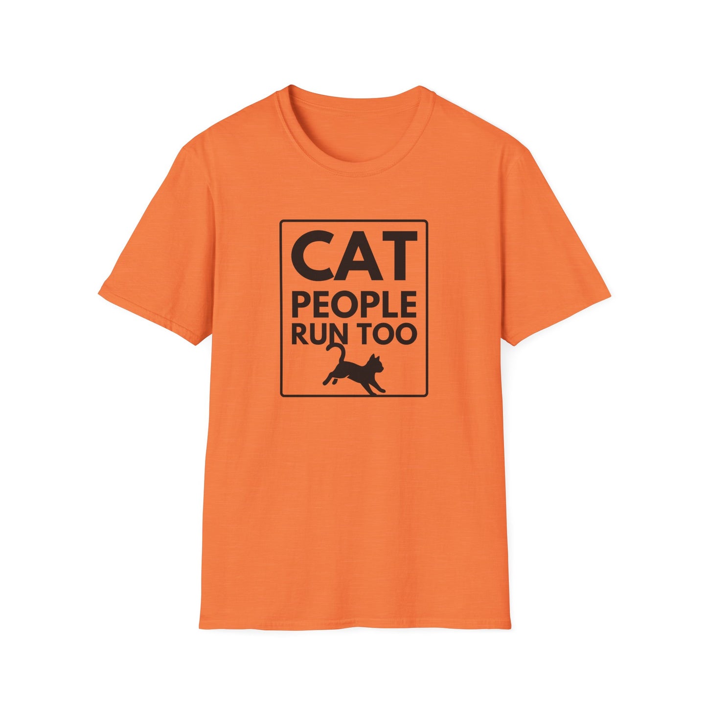 CAT PEOPLE RUN TOO T-Shirt