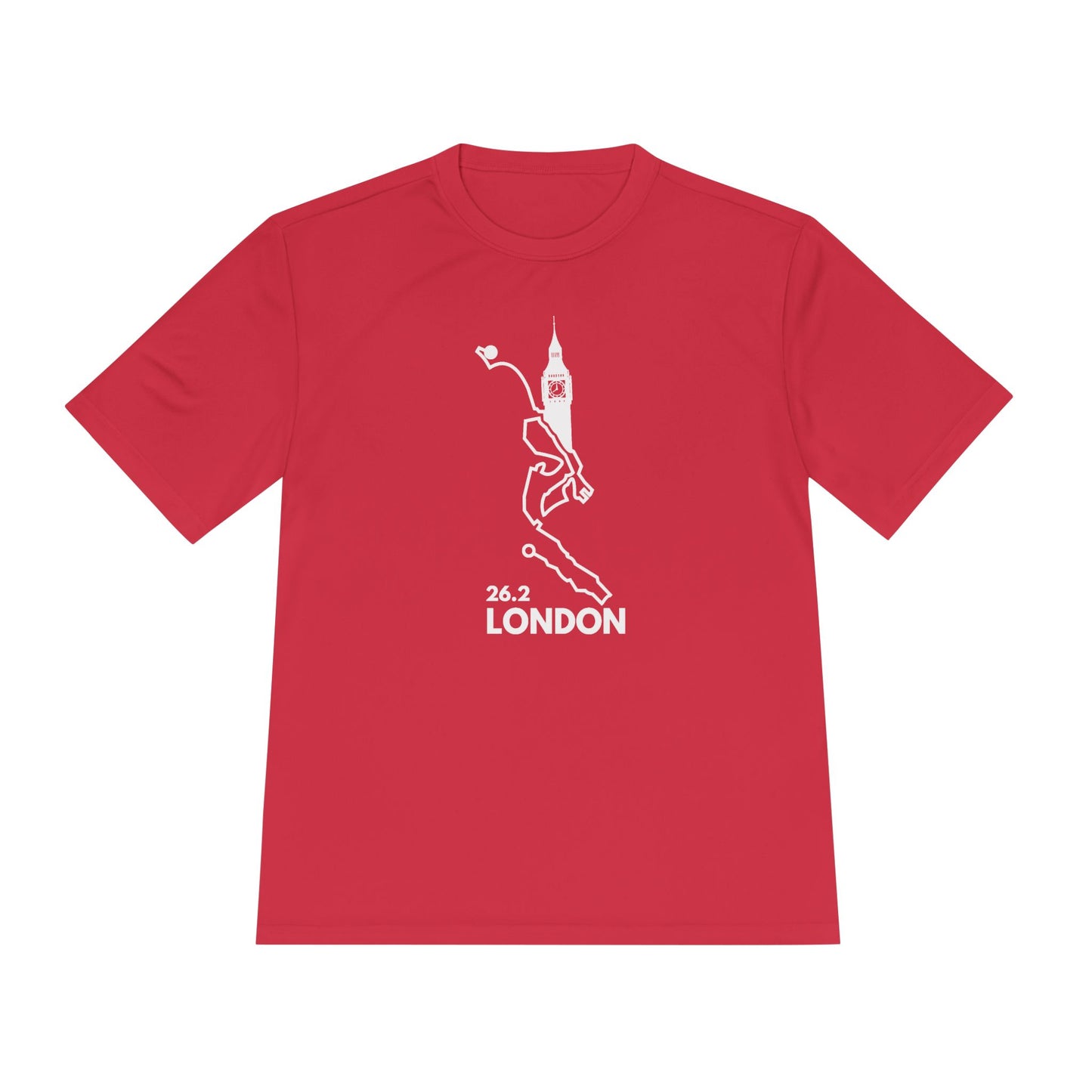 LONDON MARATHON ROUTE 26.2 - *Premium Athletic T-Shirt
