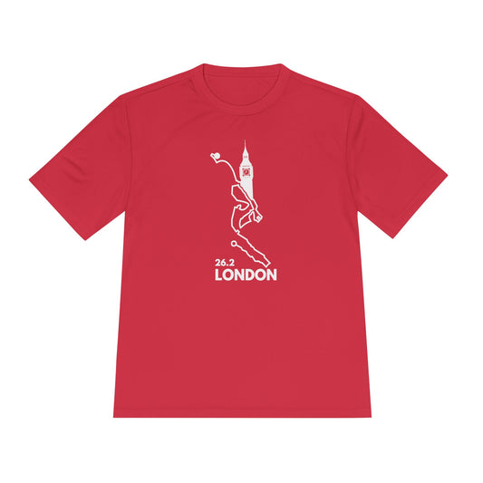 LONDON MARATHON ROUTE 26.2 - *Premium Athletic T-Shirt
