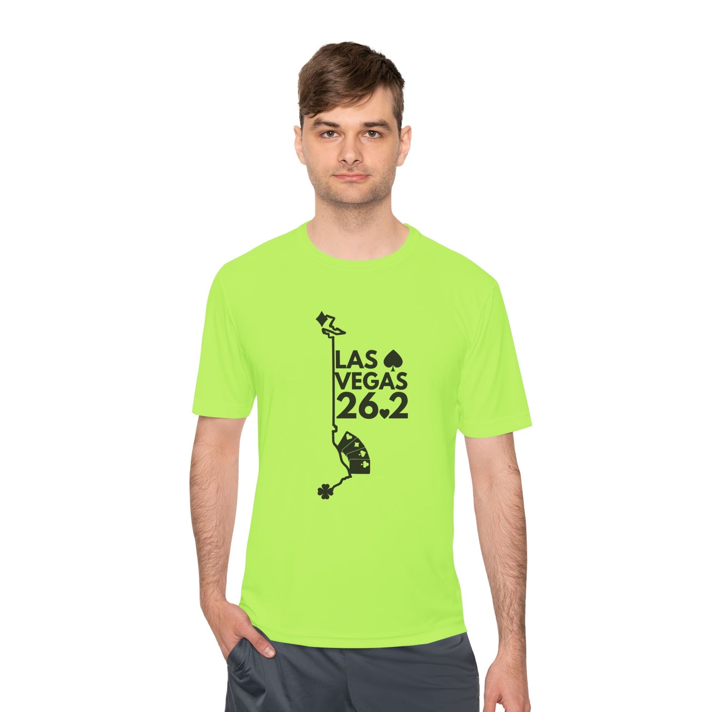 LAS VEGAS MARATHON ROUTE 26.2 *Premium Athletic T-Shirt