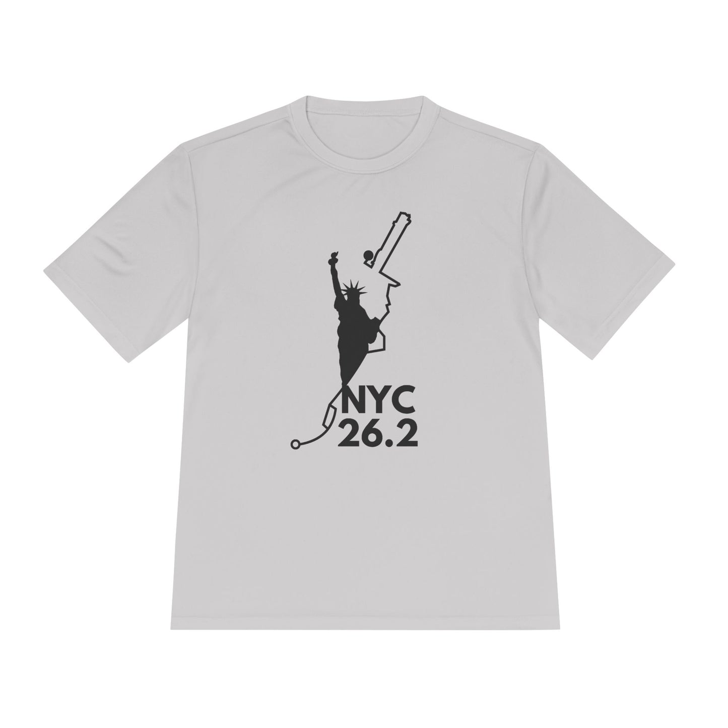 NYC MARATHON ROUTE 26.2 *Premium Athletic T-Shirt
