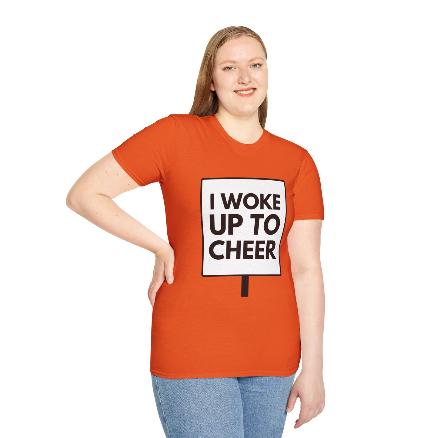 WOKE UP TO CHEER T-Shirt