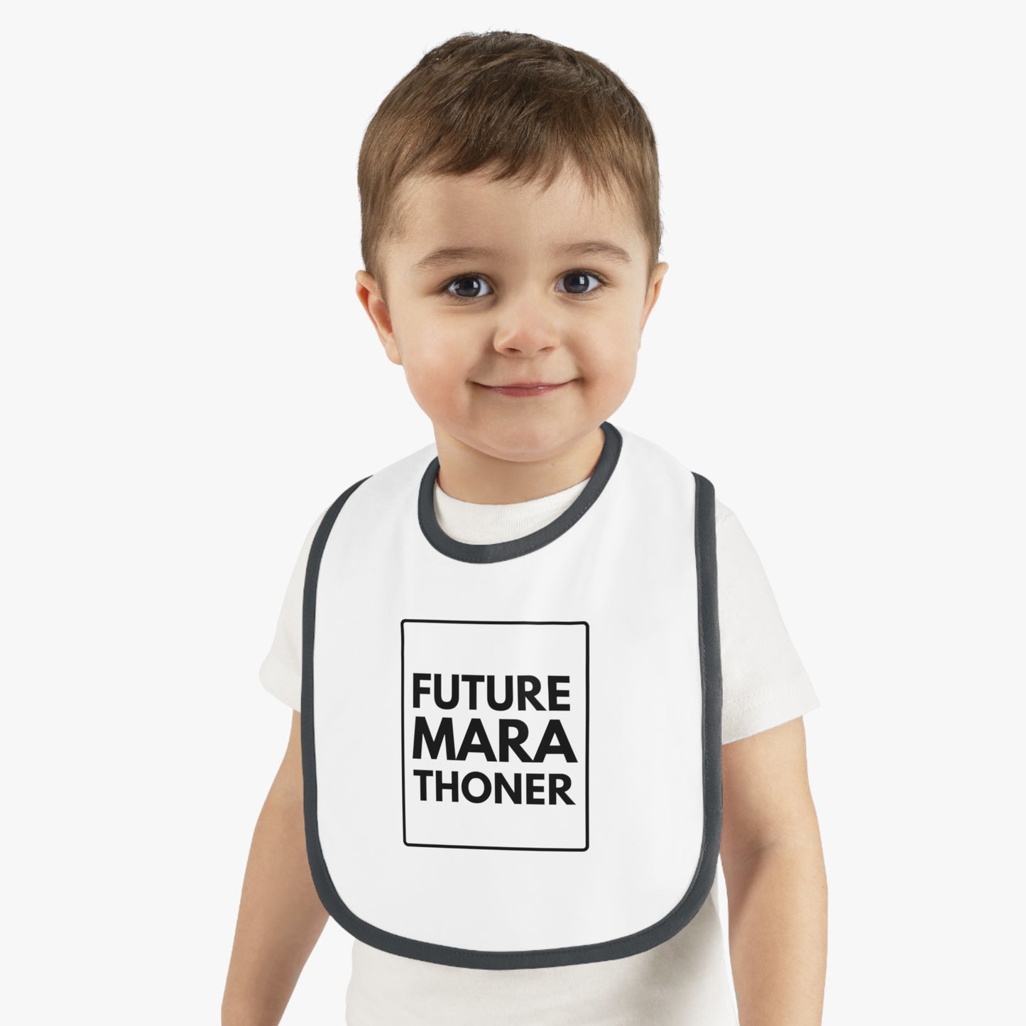 FUTURE MARATHONER Baby Bib