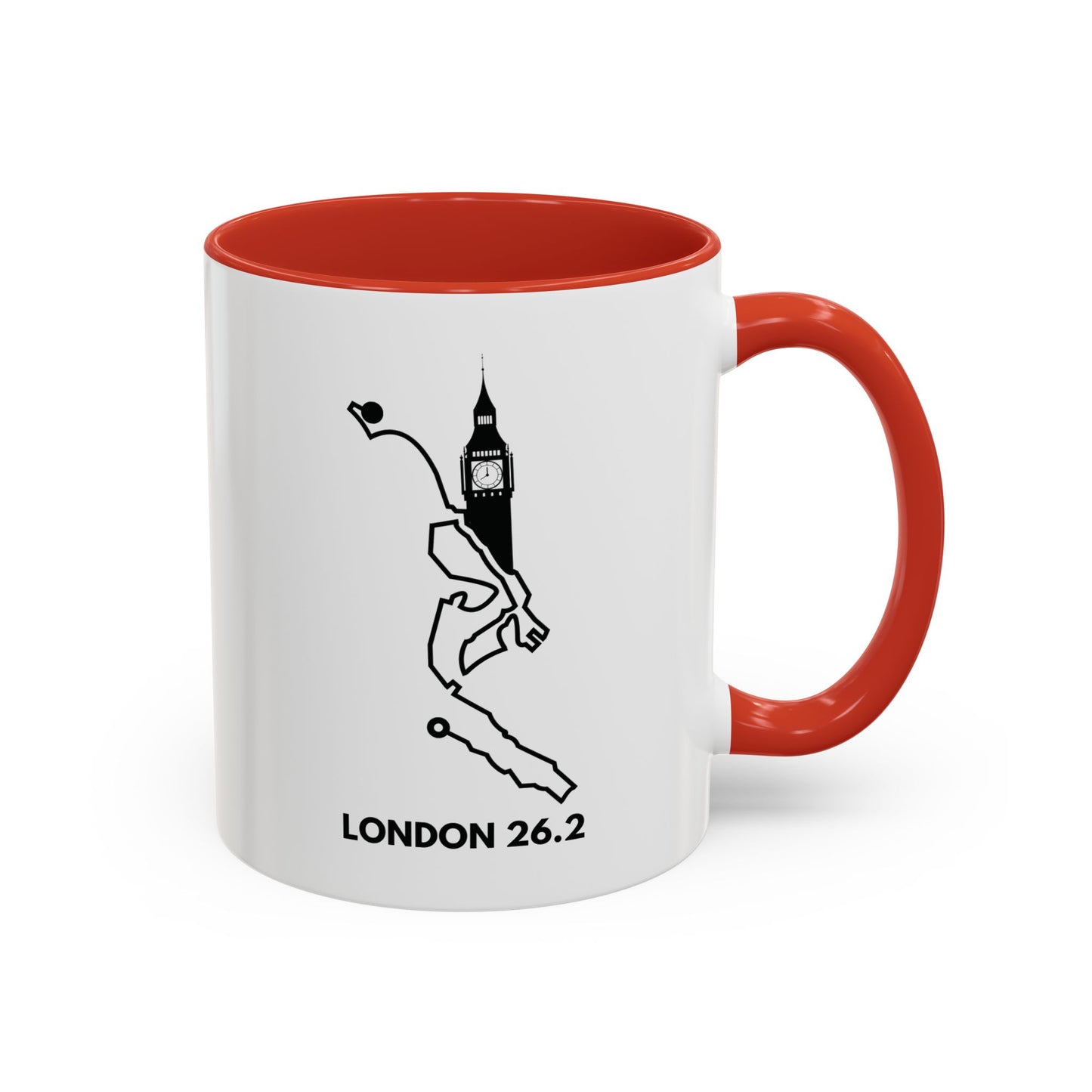 LONDON MARATHON ROUTE Mug