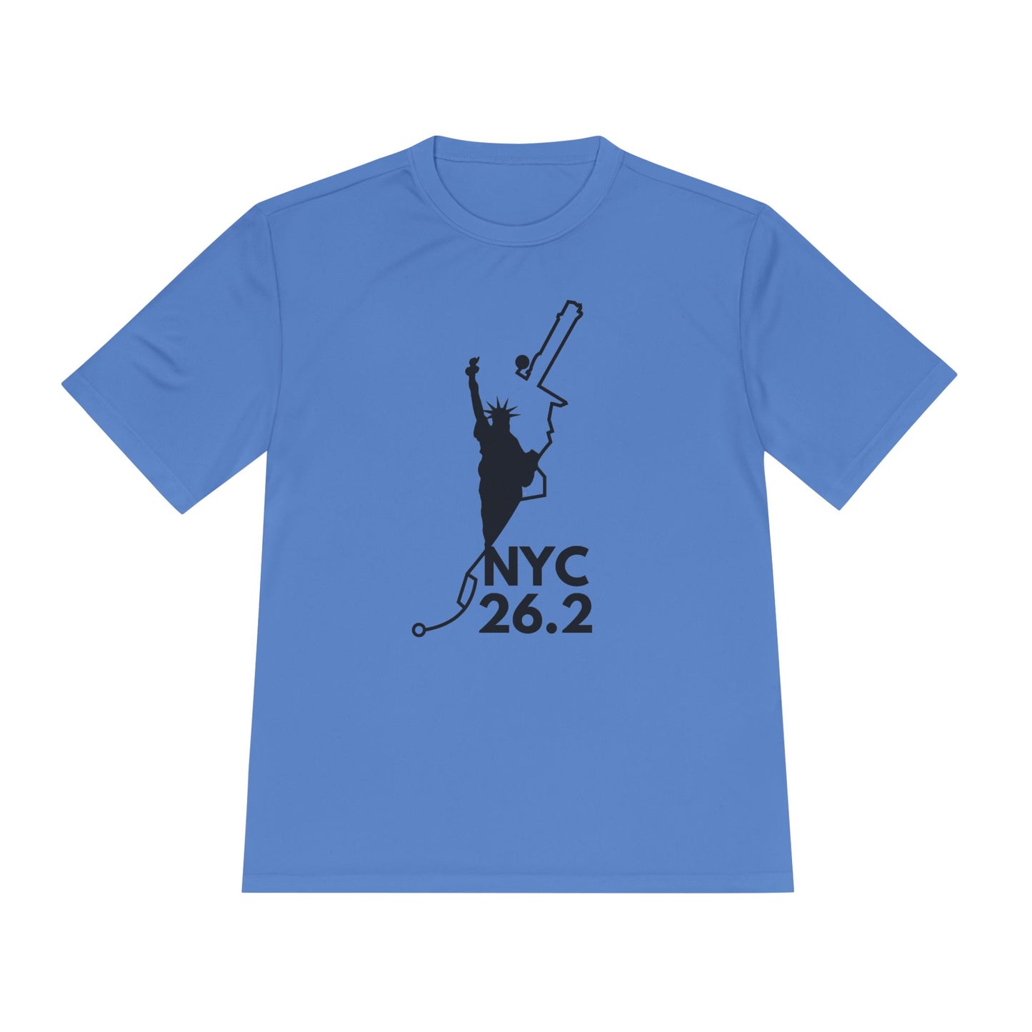 NYC MARATHON ROUTE 26.2 *Premium Athletic T-Shirt