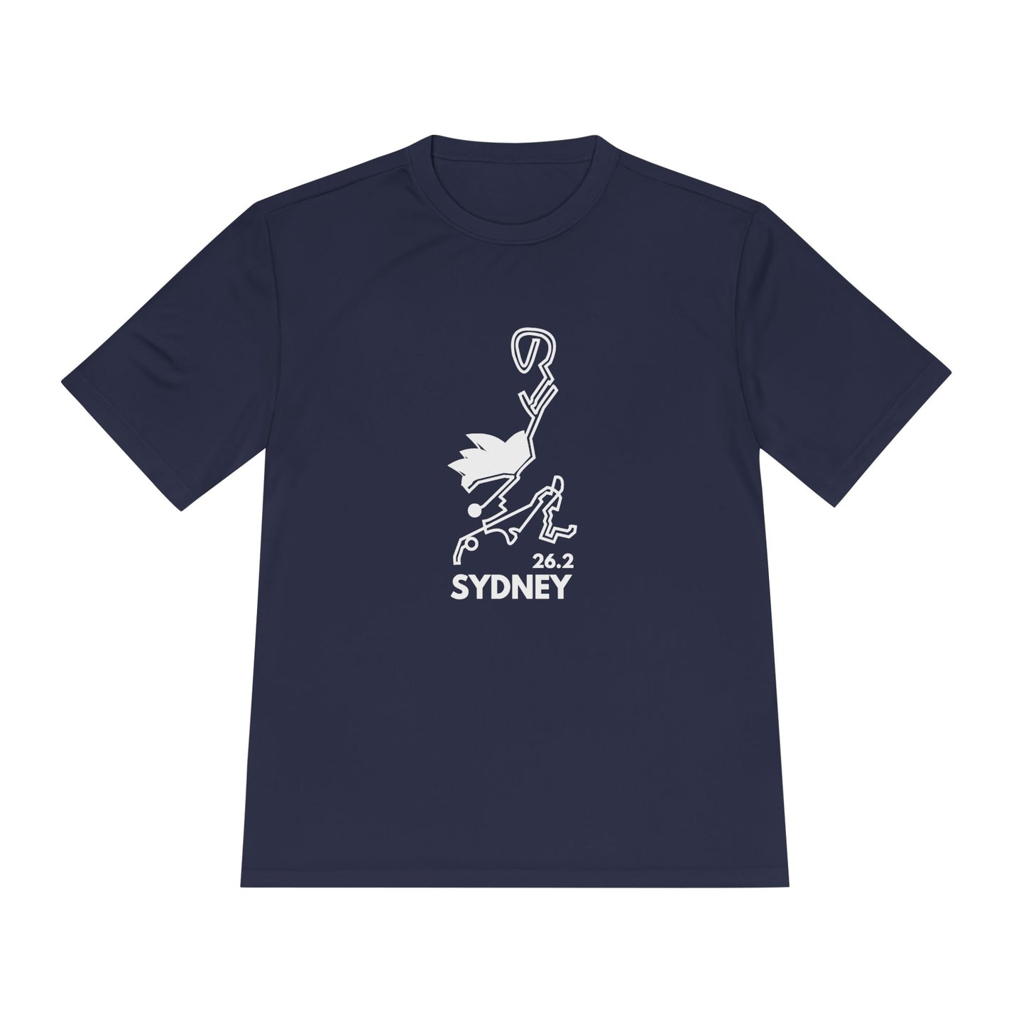 SYDNEY MARATHON ROUTE 26.2 *Premium Athletic T-Shirt W