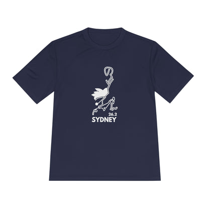 SYDNEY MARATHON ROUTE 26.2 *Premium Athletic T-Shirt W
