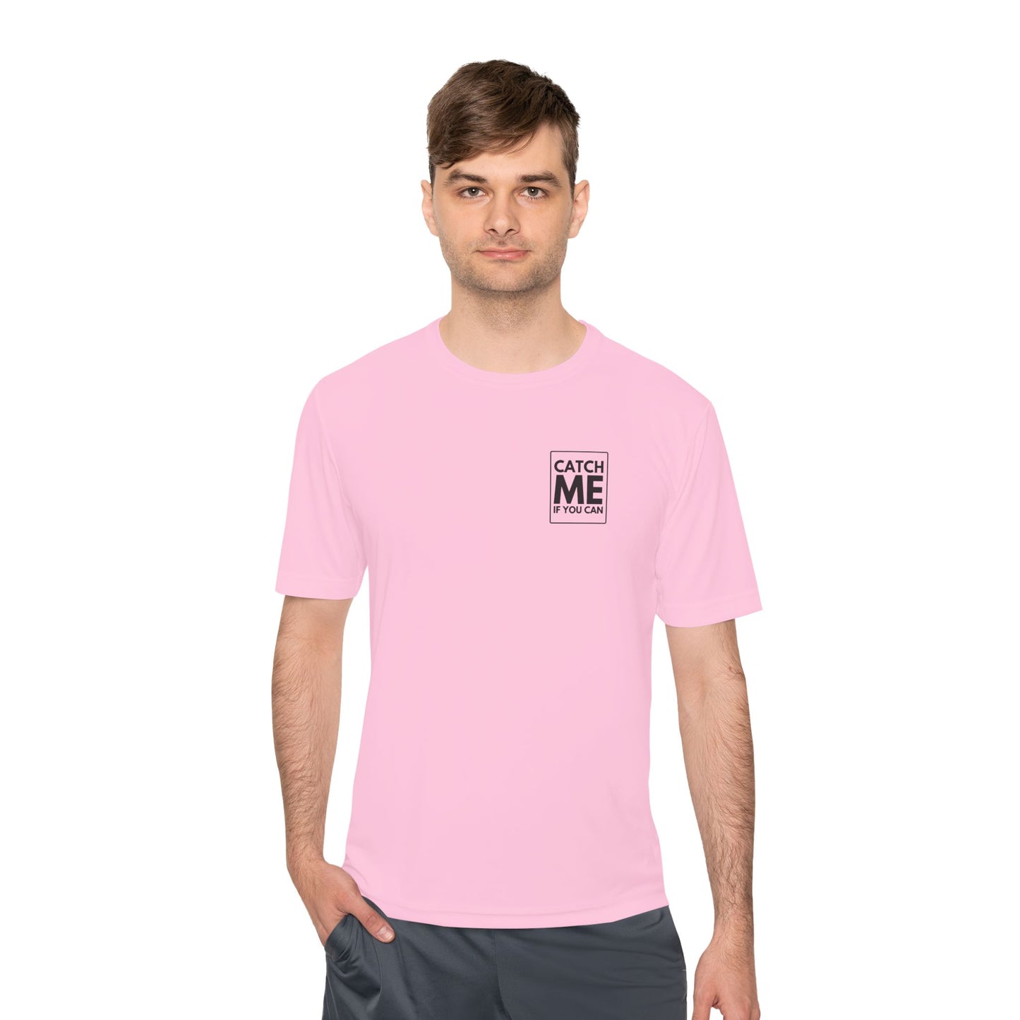 CATCH ME IF YOU CAN *Premium Athletic T-Shirt