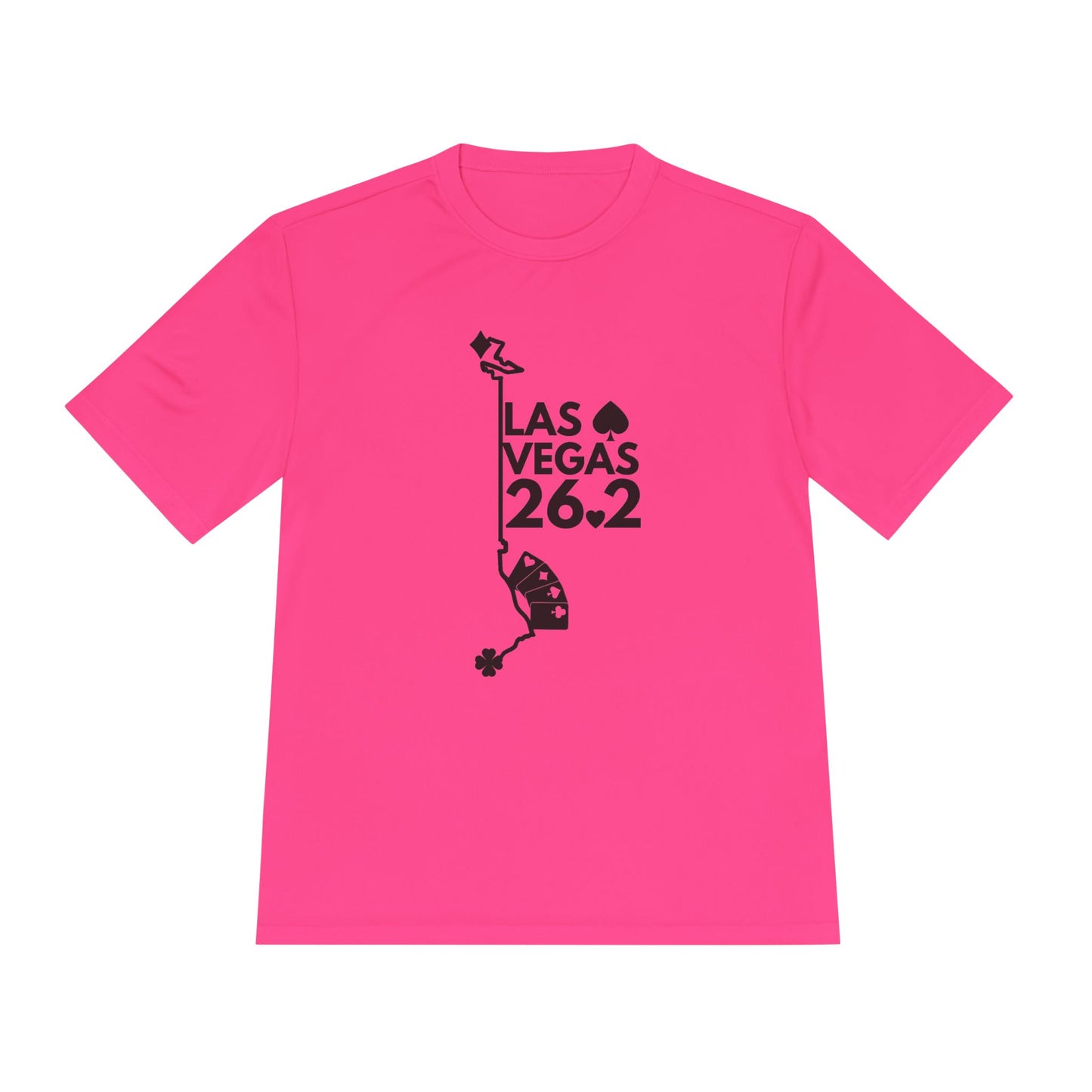 LAS VEGAS MARATHON ROUTE 26.2 *Premium Athletic T-Shirt