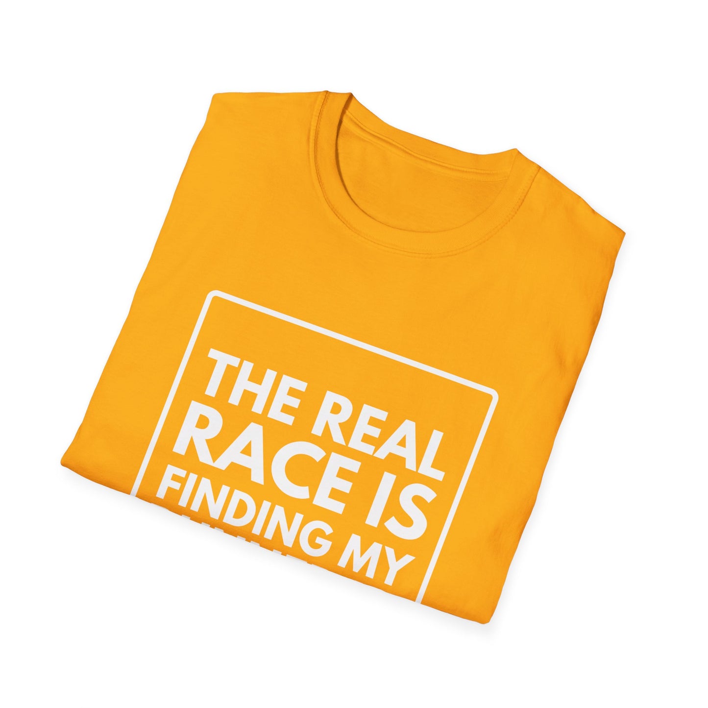 RACE IS FINDING MY RUNNER T-Shirt