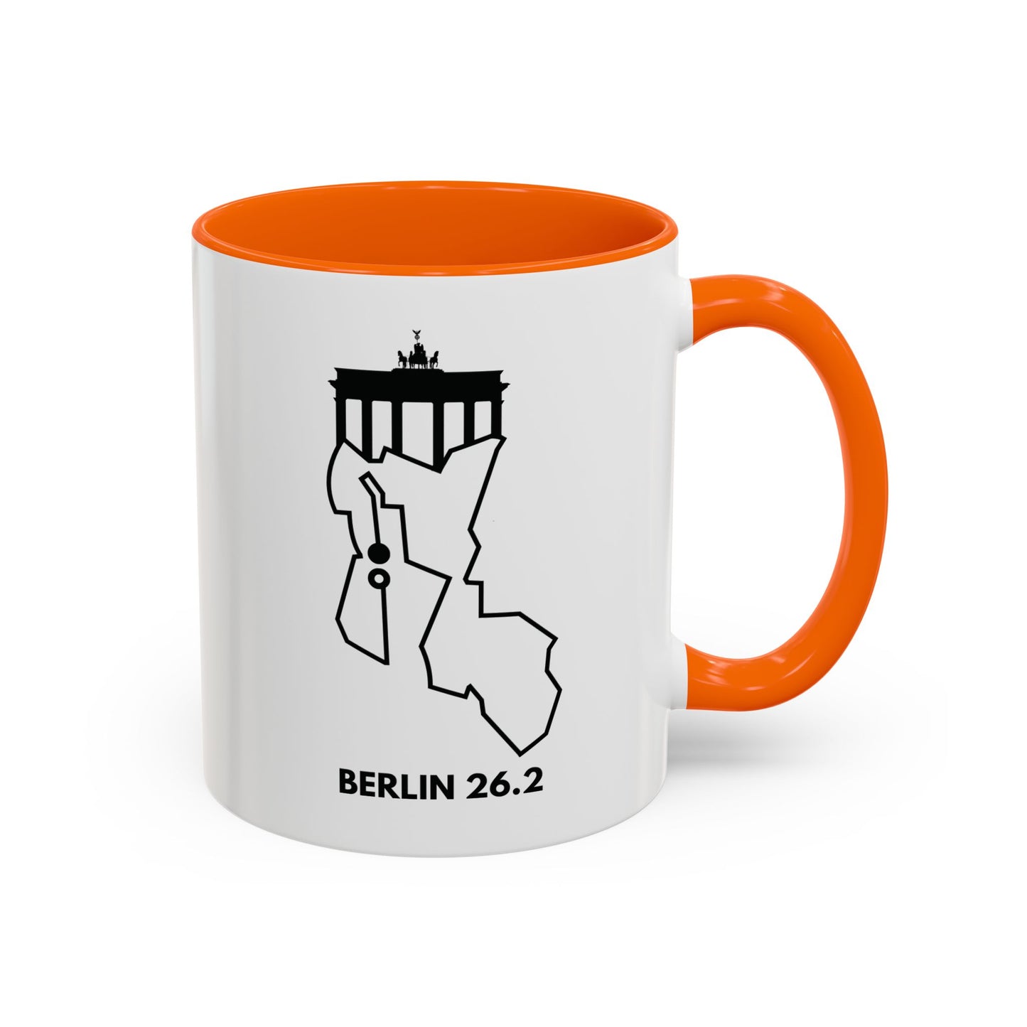 BERLIN MARATHON ROUTE 26.2 - Mug