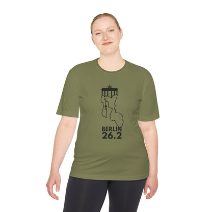 BERLIN MARATHON ROUTE 26.2 *Premium Athletic T-Shirt
