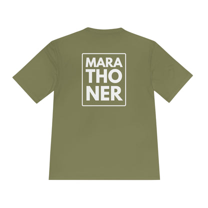 RUNNER MARATHONER Double sided *Premium Athletic T-Shirt