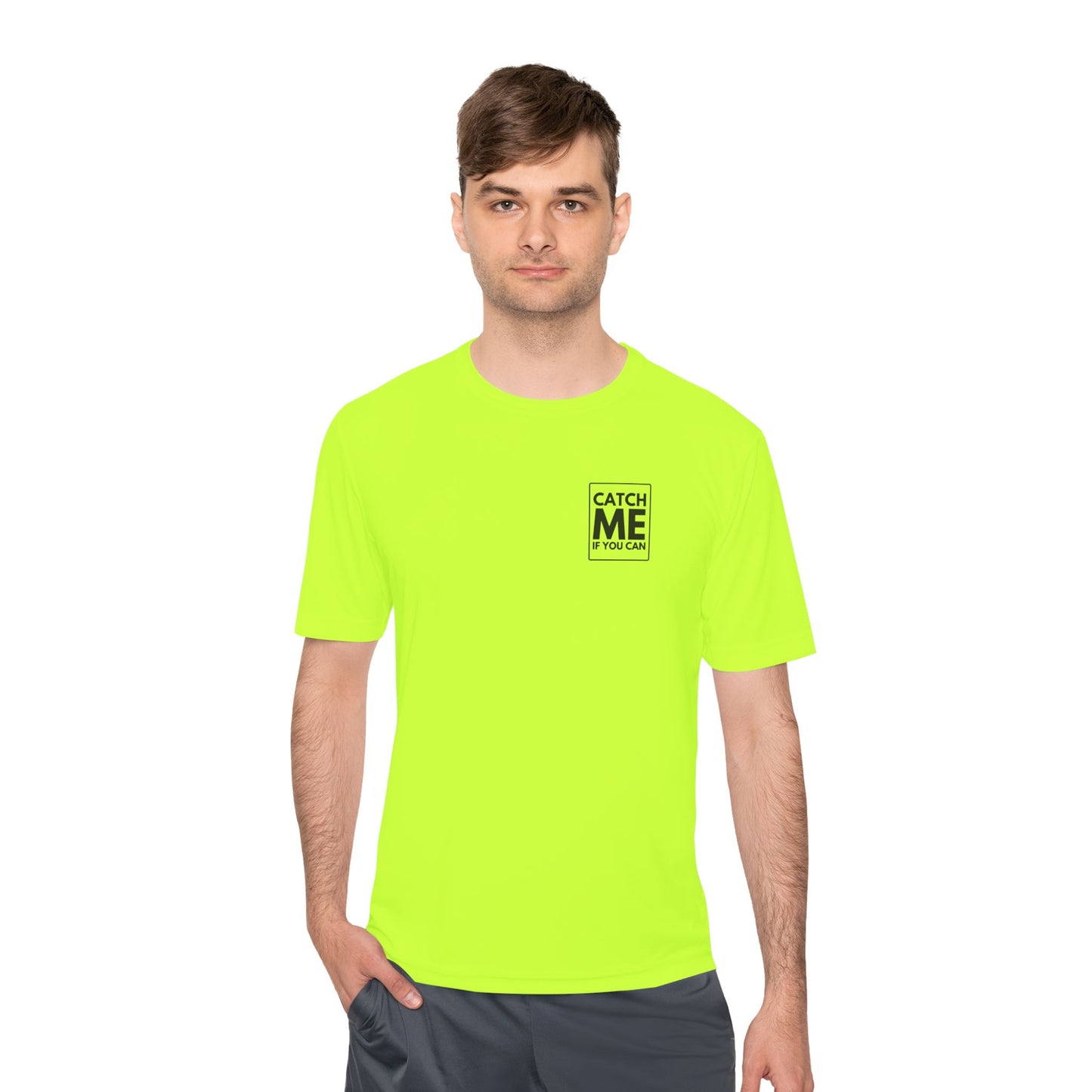 CATCH ME IF YOU CAN *Premium Athletic T-Shirt