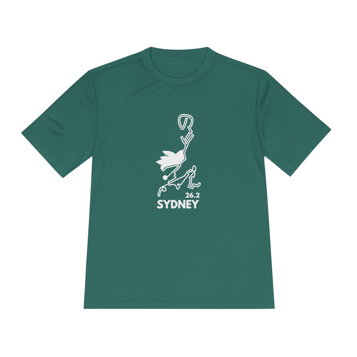 SYDNEY MARATHON ROUTE 26.2 *Premium Athletic T-Shirt W