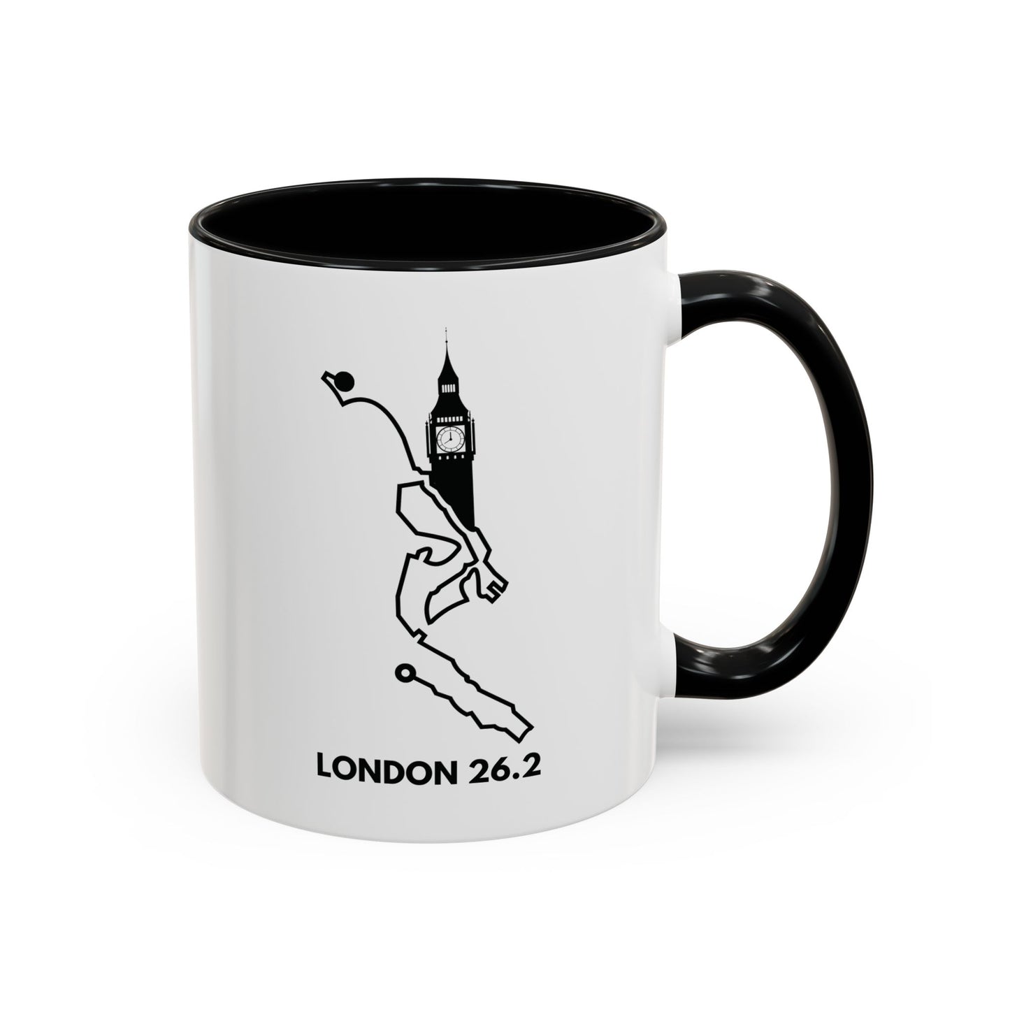 LONDON MARATHON ROUTE Mug