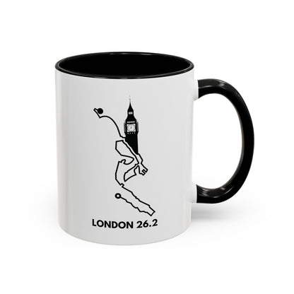 LONDON MARATHON ROUTE Mug