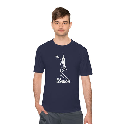 LONDON MARATHON ROUTE 26.2 - *Premium Athletic T-Shirt