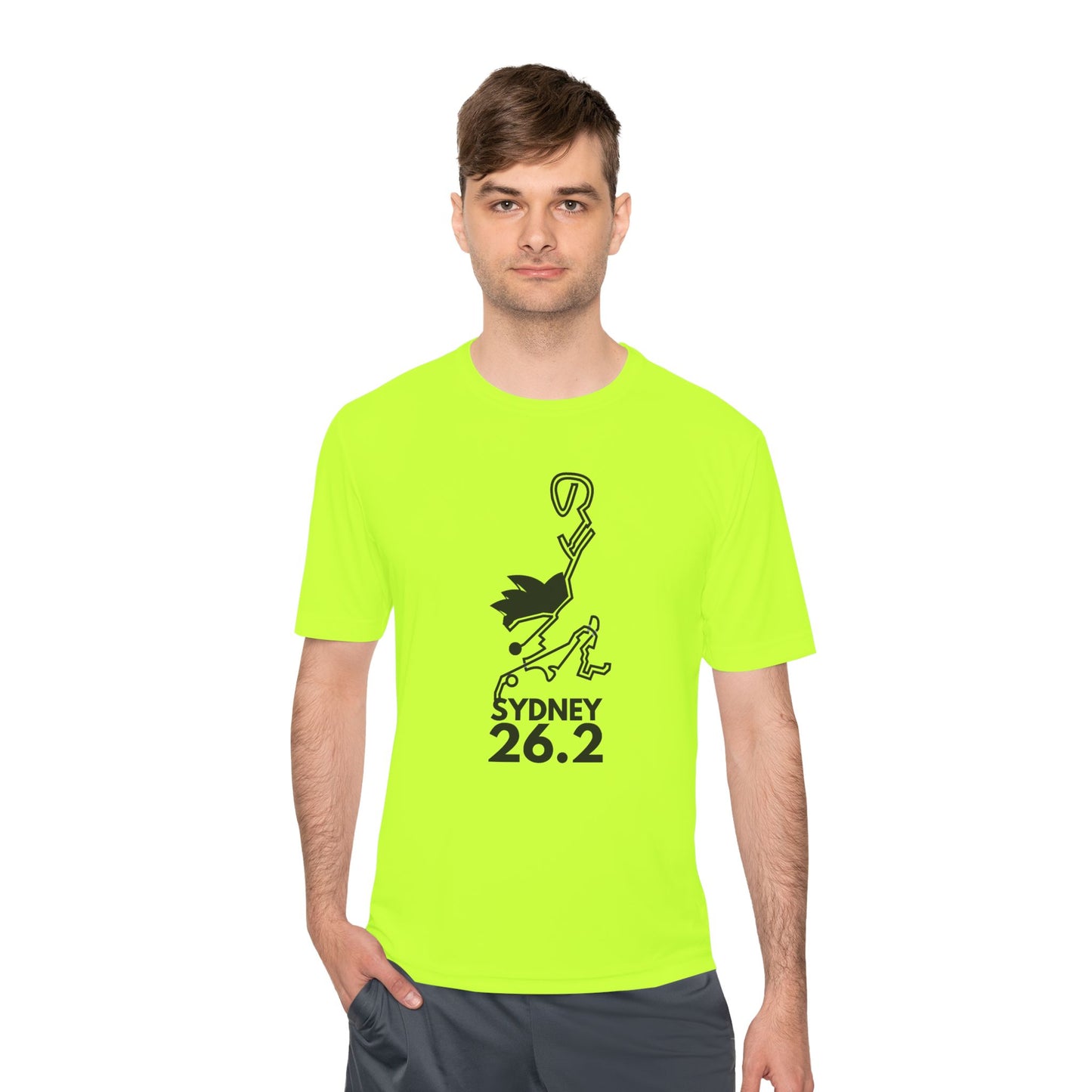 SYDNEY MARATHON ROUTE 26.2 *Premium Athletic T-Shirt