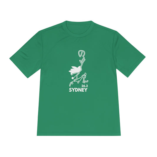 SYDNEY MARATHON ROUTE 26.2 *Premium Athletic T-Shirt W