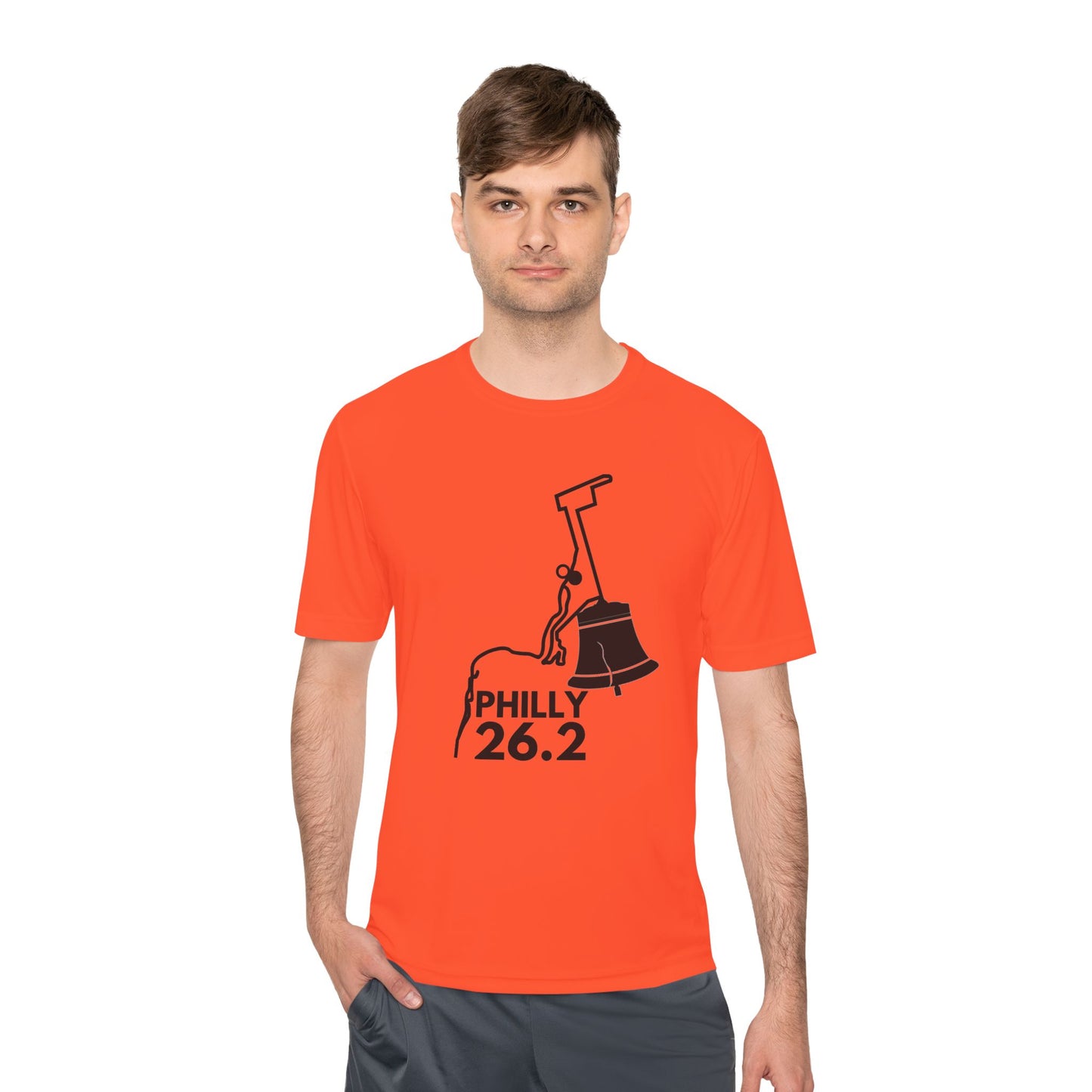 PHILLY MARATHON ROUTE 26.2 *Premium Athletic T-Shirt