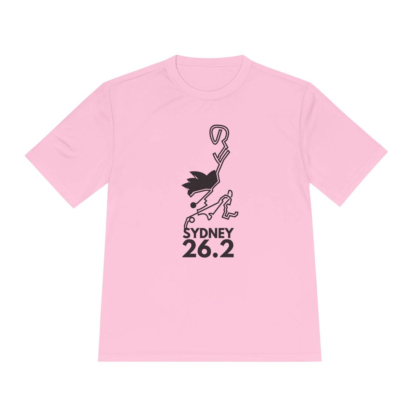 SYDNEY MARATHON ROUTE 26.2 *Premium Athletic T-Shirt