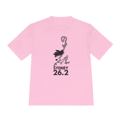 SYDNEY MARATHON ROUTE 26.2 *Premium Athletic T-Shirt
