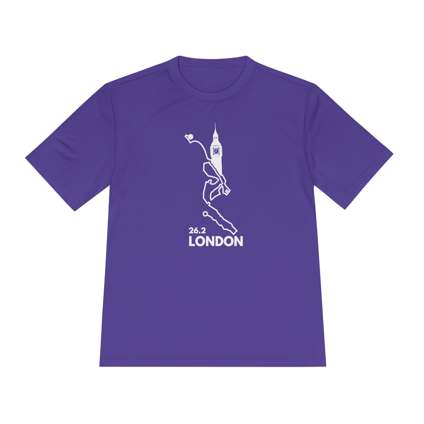 LONDON MARATHON ROUTE 26.2 - *Premium Athletic T-Shirt