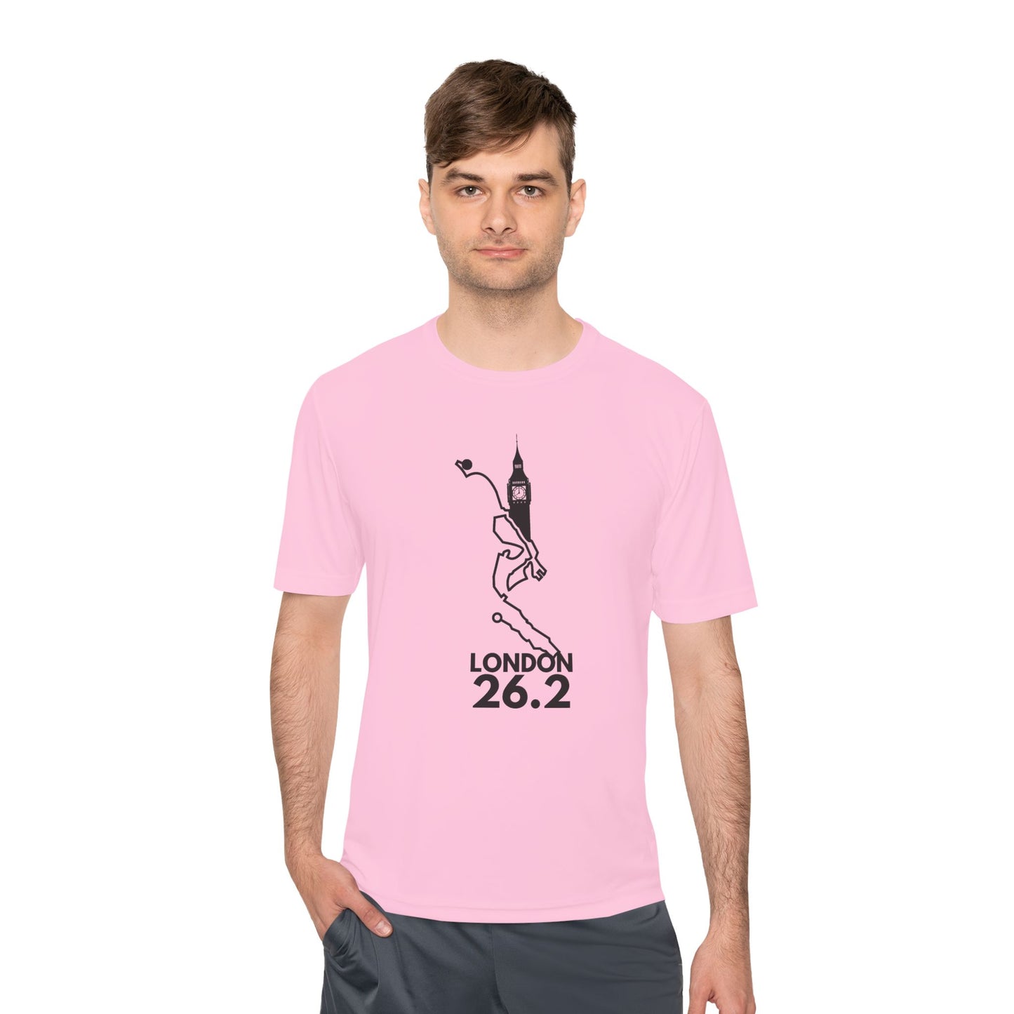 LONDON MARATHON ROUTE 26.2 - *Premium Athletic T-Shirt