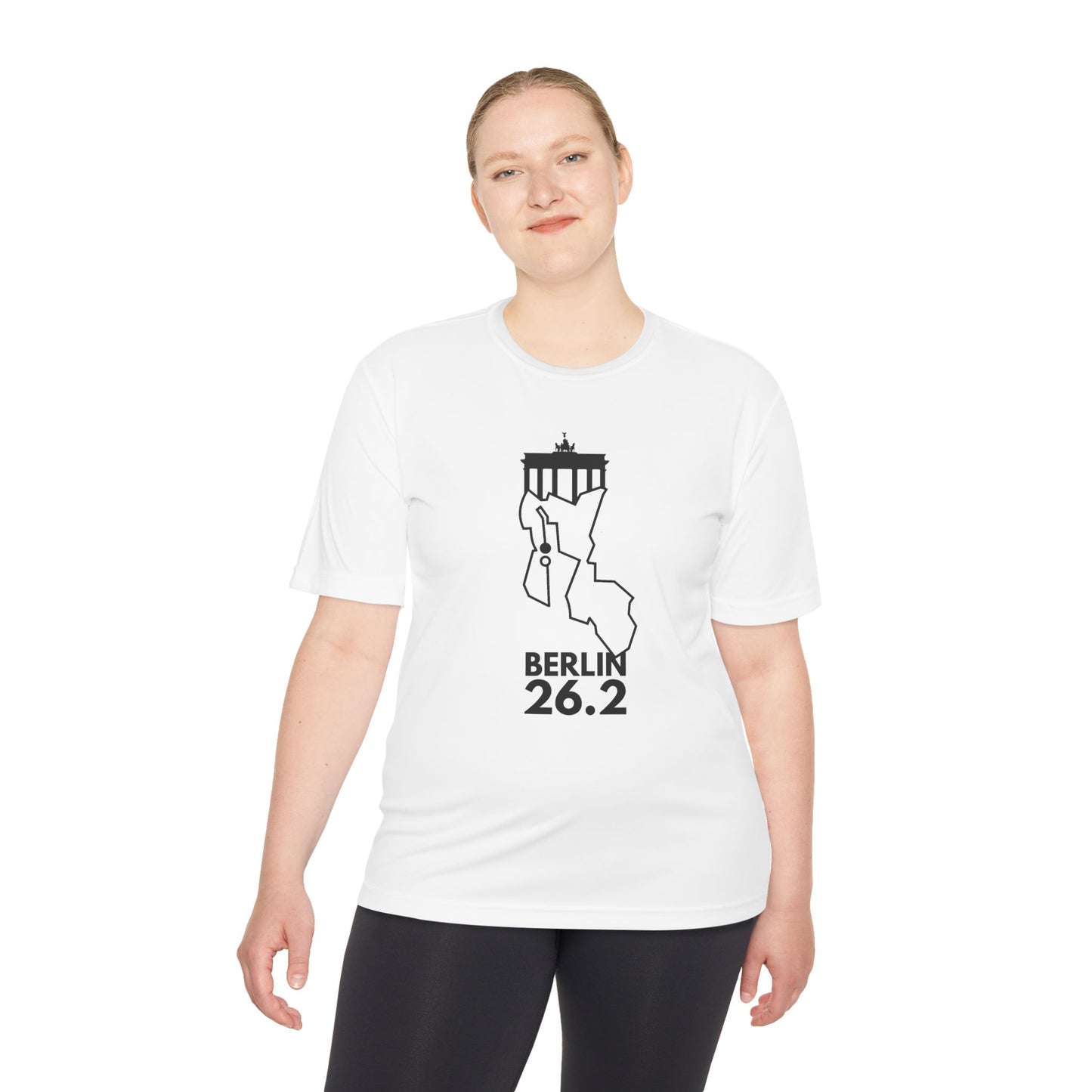 BERLIN MARATHON ROUTE 26.2 *Premium Athletic T-Shirt