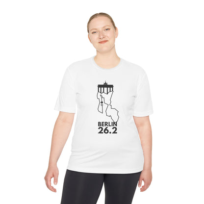 BERLIN MARATHON ROUTE 26.2 *Premium Athletic T-Shirt