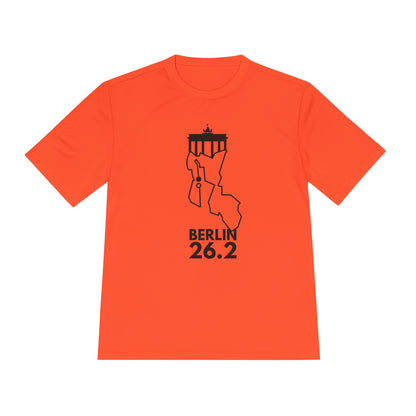 BERLIN MARATHON ROUTE 26.2 *Premium Athletic T-Shirt