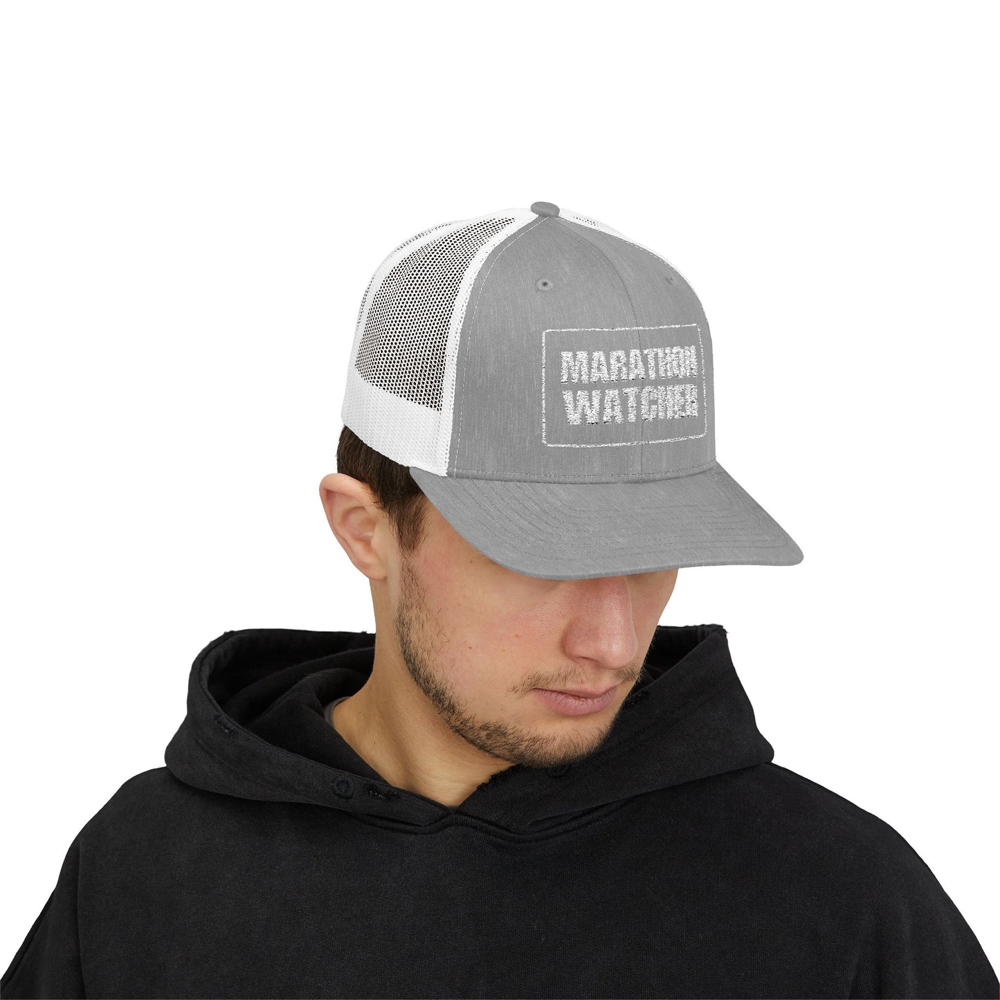 MARATHON WATCHER Snapback Dad/Mom Jokester Cap