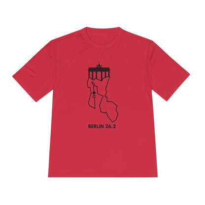 BERLIN MARATHON ROUTE 26.2 *Premium Athletic T-Shirt