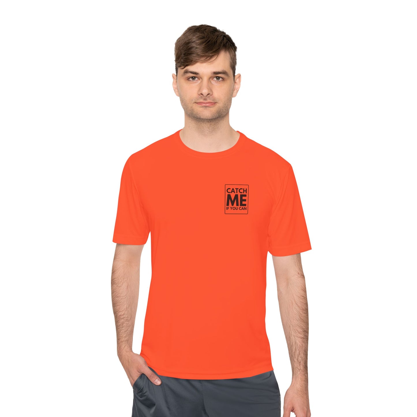 CATCH ME IF YOU CAN *Premium Athletic T-Shirt