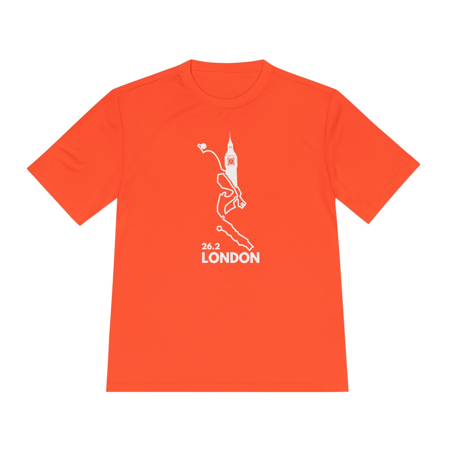 LONDON MARATHON ROUTE 26.2 - *Premium Athletic T-Shirt