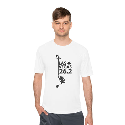 LAS VEGAS MARATHON ROUTE 26.2 *Premium Athletic T-Shirt
