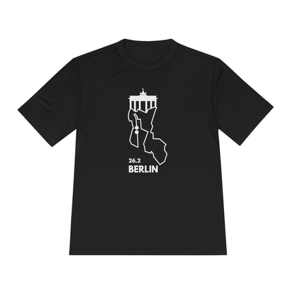 BERLIN MARATHON ROUTE 26.2 *Premium Athletic T-Shirt W