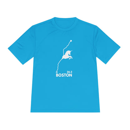 BOSTON MARATHON ROUTE 26.2 *Premium Athletic T-Shirt W