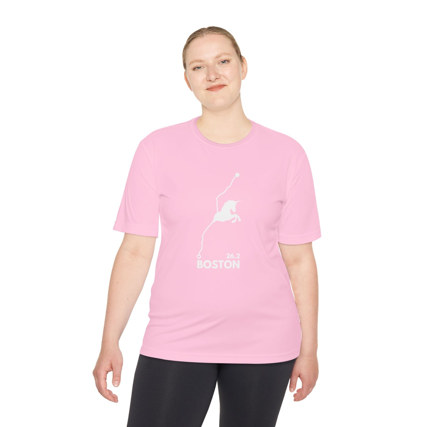 BOSTON MARATHON ROUTE 26.2 *Premium Athletic T-Shirt W