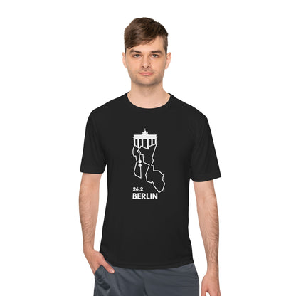 BERLIN MARATHON ROUTE 26.2 *Premium Athletic T-Shirt W