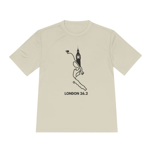 LONDON MARATHON ROUTE 26.2 - *Premium Athletic T-Shirt