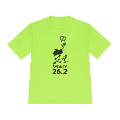 SYDNEY MARATHON ROUTE 26.2 *Premium Athletic T-Shirt