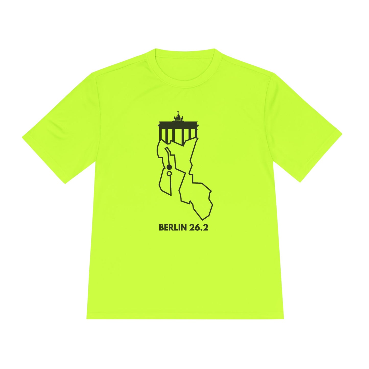 BERLIN MARATHON ROUTE 26.2 *Premium Athletic T-Shirt